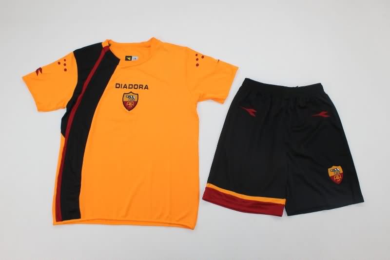 2005/06 AS Roma Away Kids Soccer Jersey And Shorts