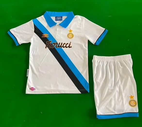 1993/94 Inter Milan Away Kids Soccer Jersey And Shorts