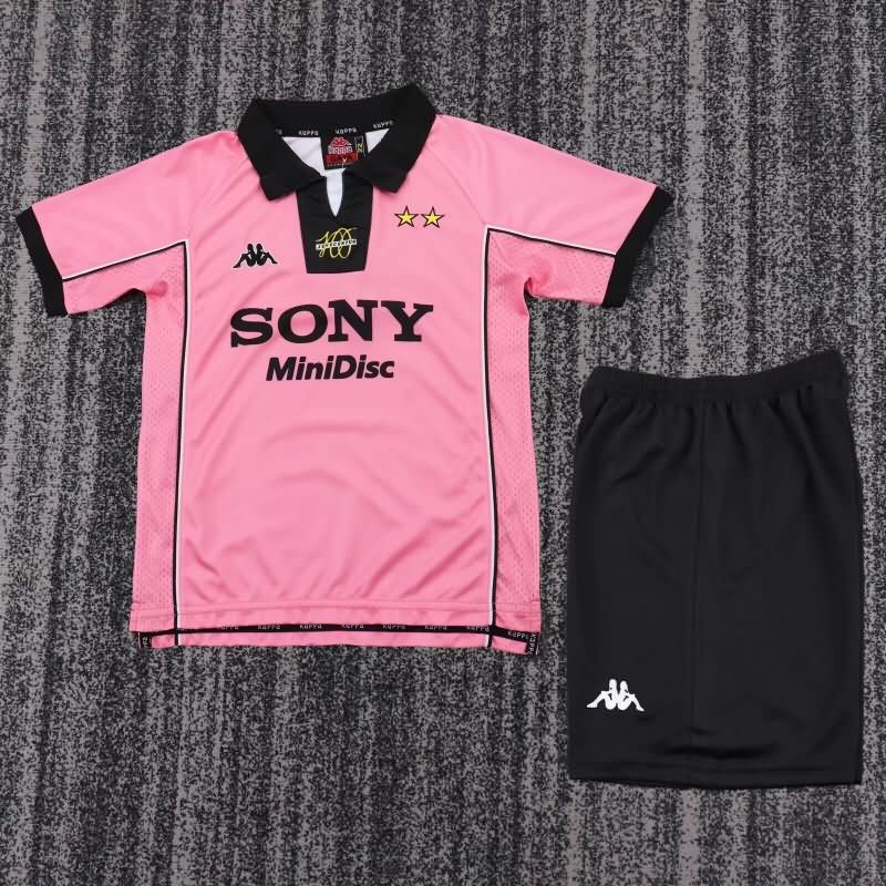 1997/98 Juventus Away Kids Soccer Jersey And Shorts